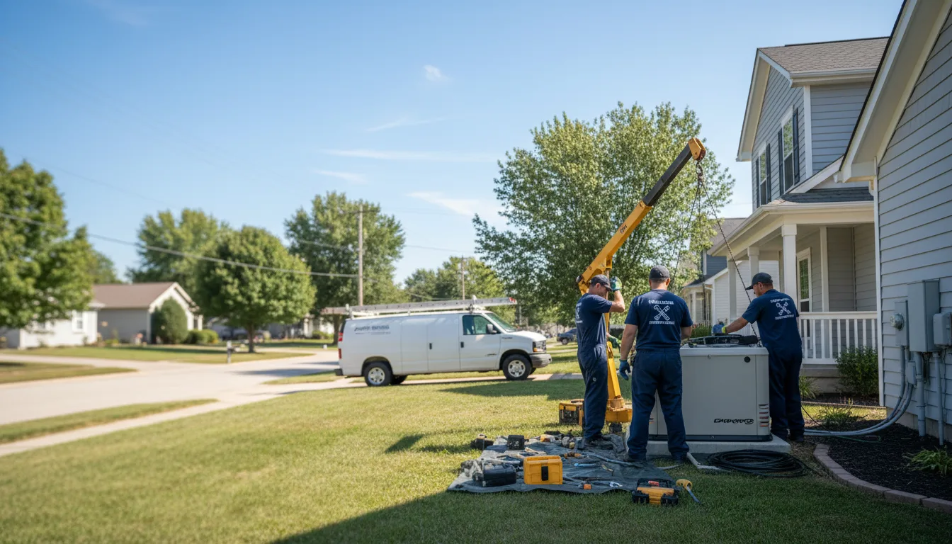Generator Installation in Robeline, LA near me